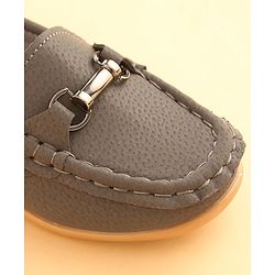 Cute Walk by Babyhug Slip On Formal & Partywear Shoes - Grey