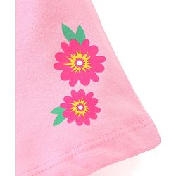 Babyhug Cotton Shorts with Floral Print Pack of 3 - Multicolour