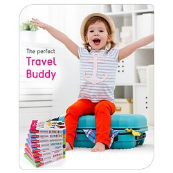 Babyhug 150 Pieces Early Learning and Educational Double Sided Flash Cards- 8 Sets