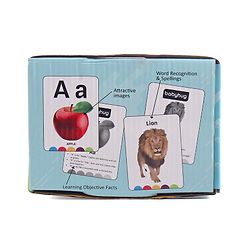 Babyhug 150 Pieces Early Learning and Educational Double Sided Flash Cards- 8 Sets