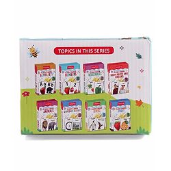 Babyhug 150 Pieces Early Learning and Educational Double Sided Flash Cards- 8 Sets