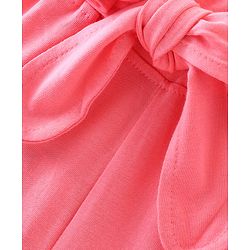 Babyhug Cotton Full Length Palazzo Solid - Pink