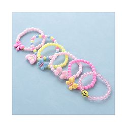 Babyhug Free Size Bracelets & Bangles Pack of 6 - Multicolor