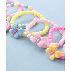 Babyhug Free Size Bracelets & Bangles Pack of 6 - Multicolor