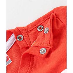 Babyhug 100% Cotton Knit Half Sleeves T-Shirts Football Print Pack of 3 - Multicolor