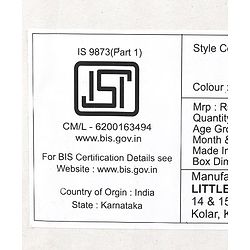 Babyhug Bike Shaped Ride On -Red