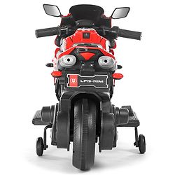 Babyhug R1 EV Battery Operated Ride On Bike With Music LED Lights & Hand Accelerator - Red