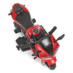Babyhug R1 EV Battery Operated Ride On Bike With Music LED Lights & Hand Accelerator - Red