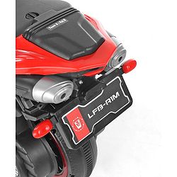 Babyhug R1 EV Battery Operated Ride On Bike With Music LED Lights & Hand Accelerator - Red