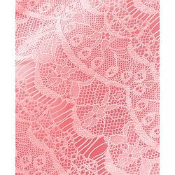 Babyhug Woven Three Fourth Sleeves Lace Detailing Top & Glittered Skirt - Peach