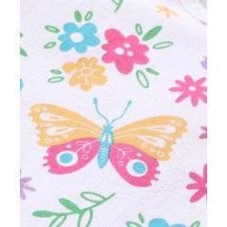 Babyhug Cotton Knit Half Sleeves Top with Polka Dot Print Pack of 3 - Multicolor