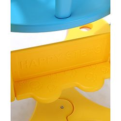 Babyhug 3 in 1 Swing and Slide with Basket Ball Hoop - Blue & Yellow