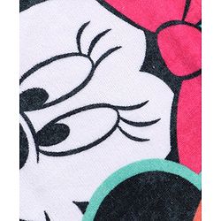 Babyhug Disney Minnie Mouse Digital Printed Towel L 101.6 x B 76.2 cm - Light Pink
