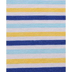 Babyhug Cotton Interlock Two Layer Hooded Towel Bear Print L 76 x B 76 cm - Blue
