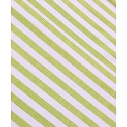 Babyhug Cotton Two Layer Hooded Towel Stripes Print - Green