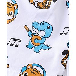 Babyhug Cotton Poplin Boxers Text Vehicle & Animal Print Pack of 3 - Multicolour