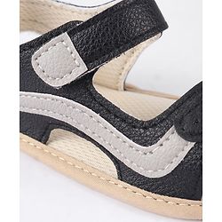 Cute Walk by Babyhug Velcro Closure Booties - Black