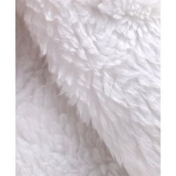 Babyhug Knitted Full Sleeves Front Open Hooded Sweater with Sparrow Embroidery - Cream
