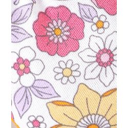Babyhug 100% Cotton Mittens & Booties Floral Print - Multicolour