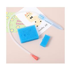 Babyhug Baby Nasal Aspirator With 24 Sponge Filters  - Blue