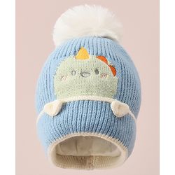 Babyhug Woollen Cap Red - Diameter 10 cm main image 0