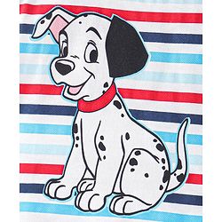 Babyhug Disney Cotton Knit Sleeveless Sando Vest with 101 Dalmatians Print Pack of 3 - Multicolour