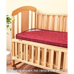 Babyhug High Density Soft Foam Baby Mattress Floral Print - Off White