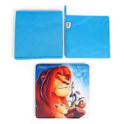 Babyhug Disney Foldable Storage Box with Lid The Lion King Theme- Blue| Collapsible Design| Versatile Use| Toys and Books Organizer| Trendy Storage Solution