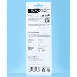 Babyhug Nipple & Straw Cleaner Pack of 2 - Pink & Blue