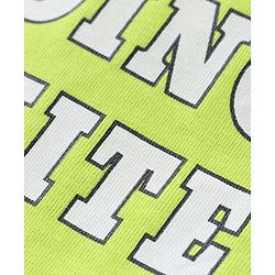 Babyhug Cotton Knit Half Sleeves T-Shirt & Dungaree Set with Dino Print - Multicolour