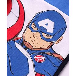 Babyhug Marvel Cotton Knit Full Length Lounge Pant with Avengers Graphics - Multicolour