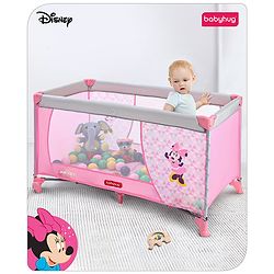 Babyhug Disney Minnie Printed Playpen - Pink