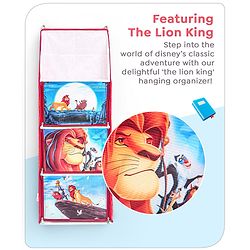 Babyhug Disney Hanging Organiser The Lion King Theme- Red