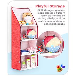 Babyhug Disney Hanging Organiser The Lion King Theme- Red