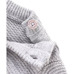 Babyhug Knitted Full Sleeves Sweater Set with Stripes Design - Multicolour