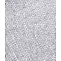 Babyhug Sleeveless Pulover Solid Thermal Vest - Light Grey