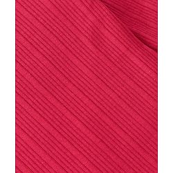 Babyhug Full Sleeves Pullover Thermal Vest & Pant Set with Solid Colour - Red