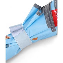 Babyhug Umbrella With Space Themed Print - Blue