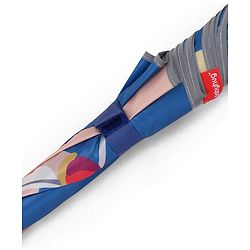 Babyhug Umbrella With Space Themed Print - Blue