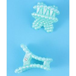 Babyhug Bow & Butterfly Clips Free Size Pack of 2 - Green