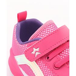 Cute Walk by Babyhug Slip On Sneakers with Velcro Closure - Navy Blue