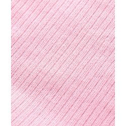 Babyhug Full Sleeves Front Open Solid Thermal Vest & Pant - Pink