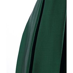Babyhug Woven Sleeveless Solid Colour Party Frock with Textured Yoke & Corsage - Dark Green