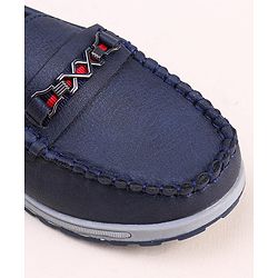 Cute Walk by Babyhug Slip On Formal Shoes - Blue