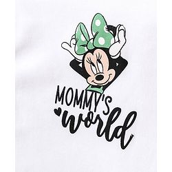 Babyhug Disney Interlock Knit Full Sleeves Jhablas With Minnie Mouse Graphics Pack of 3 - White