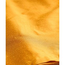 Babyhug Woven Full Sleeves Solid Colour Kurta Pyjama Set with Sequined Embroidered Nehru Jacket - Mustard