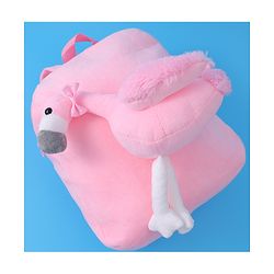 Babyhug Duck Applique Fashion Backpack - Pink