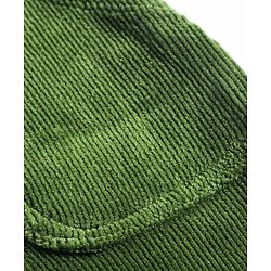 Babyhug Cotton Woven Full Length Corduroy Pant Solid Colour - Green