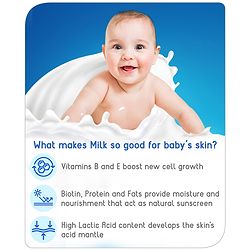 Babyhug pH 5.5 Ultra Nourishing Soap-Free Milky Bathing Bar - 75 g |Free Soap Tray |Does not Dry Skin|Prevents Rashes | Dermatologically & Pediatrician Tested|Extra Mild | Gentle Tear-free Cleansing