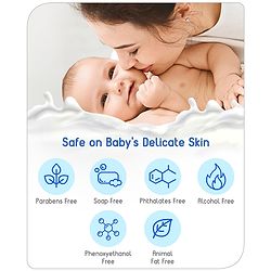 Babyhug pH 5.5 Ultra Nourishing Soap-Free Milky Bathing Bar - 75 g |Free Soap Tray |Does not Dry Skin|Prevents Rashes | Dermatologically & Pediatrician Tested|Extra Mild | Gentle Tear-free Cleansing
